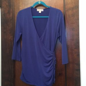 Michael Kors size medium blue top